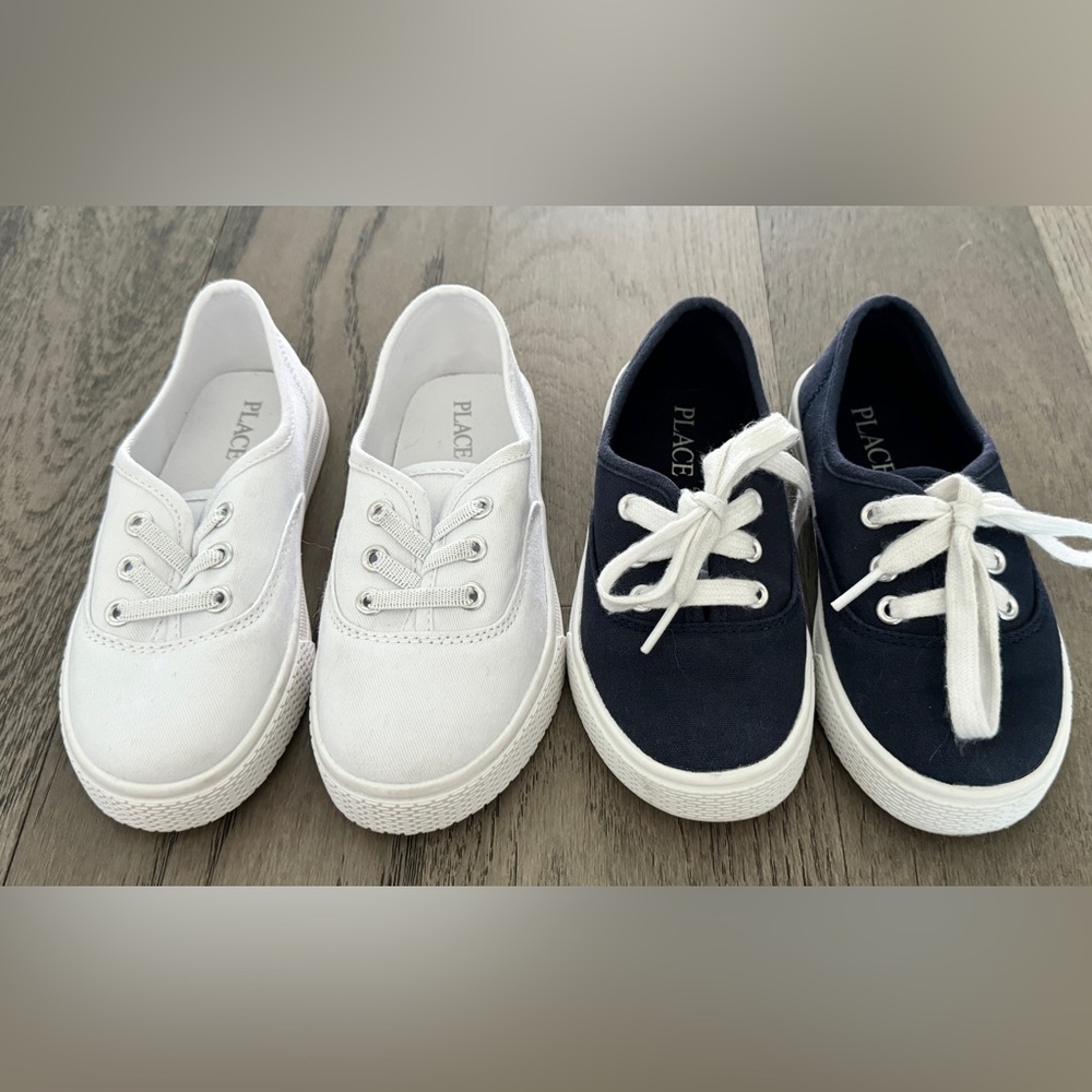 The Children’s Place Toddler Girl’s Low-Top Sneakers Lot Size 11, Uniform Shoes